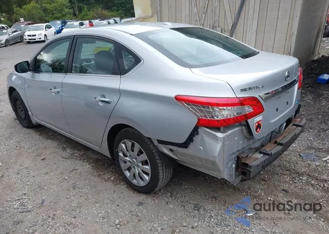2013 Nissan Sentra Sv z USA, uszkodzony, nr VIN 3N1AB7APXDL614049